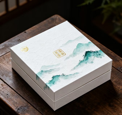 茗茶茶葉天地蓋禮品包裝盒定制